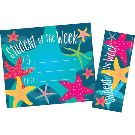 Barker Creek Kai Ola Student of The Week Recognition Awards and Bookmarks, 30/Set, PK30 438